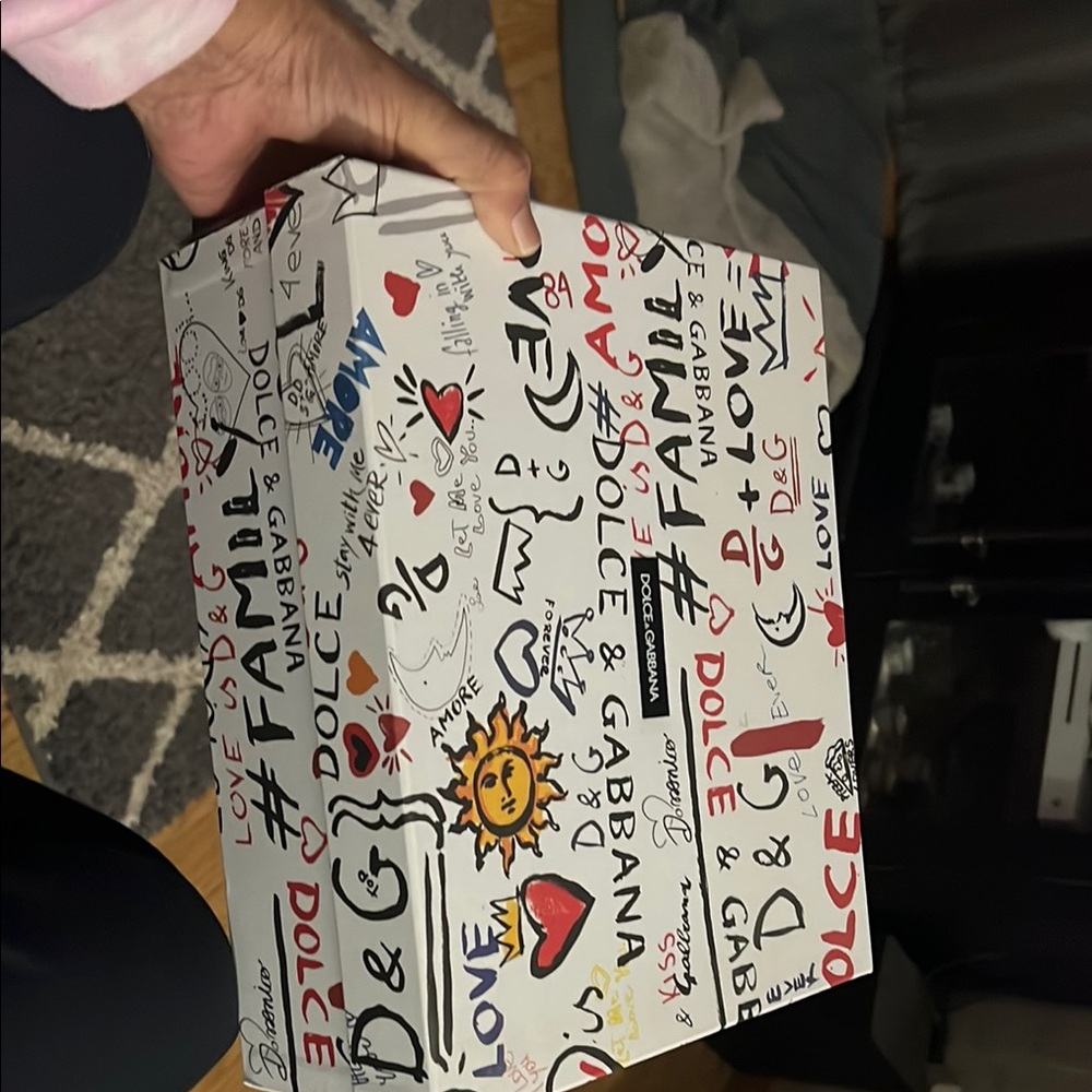 Dolce & Gabbana Graffiti Print Box
